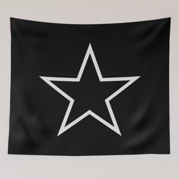 Item preview, Star BLACK OUTLINE designed and sold by StudioDestruct.