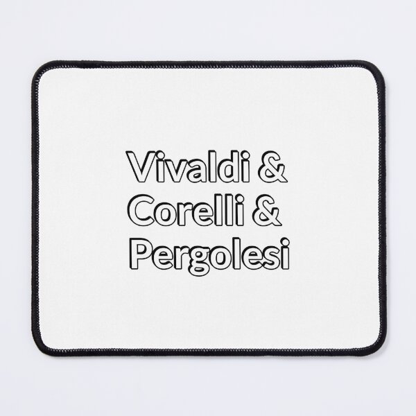 Item preview, Baroque composers - Vivaldi, Corelli, Pergolesi designed and sold by Inspirationmotivation.