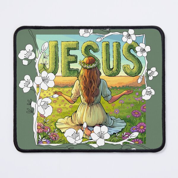 Item preview, Woman worshipping Jesus  designed and sold by MooreGifts.