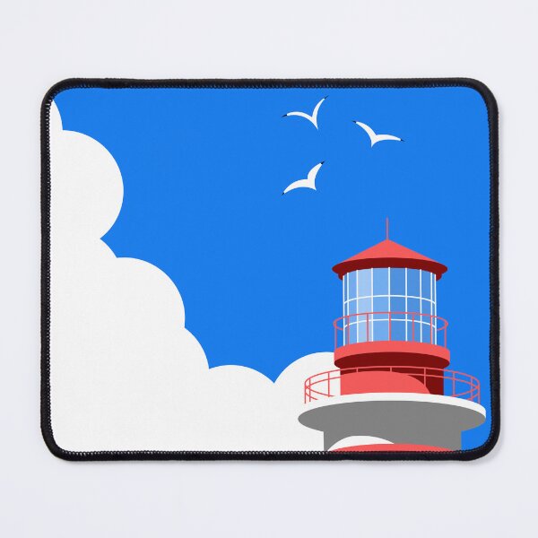 Item preview, Lighthouse on a Cloudy Day designed and sold by Probably Tuesday.
