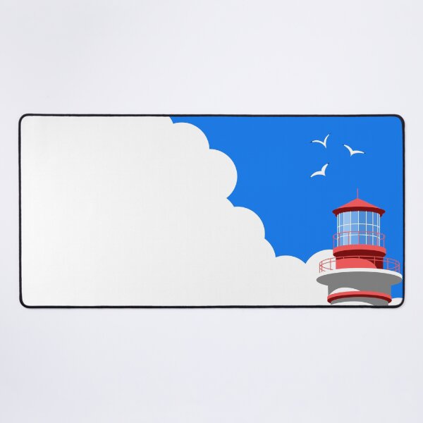 Artikel-Vorschau von Leuchtturm an einem bewölkten Tag, designt und verkauft von Probably Tuesday.