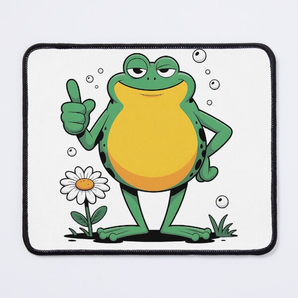 Item preview, frog designed and sold by Best-Art-Design.