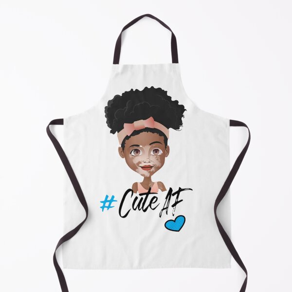 Item preview, Cute AF - Vitiligo Awareness designed and sold by Ms-Bees-Tees.