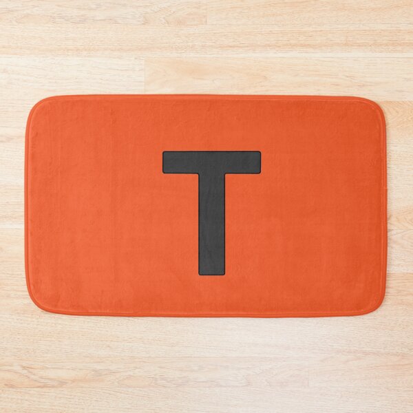 Item preview, letter t black designed and sold by ZiphGames.