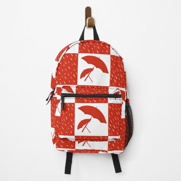 Item preview, Red umbrella checkered pattern. designed and sold by Laura Redden.