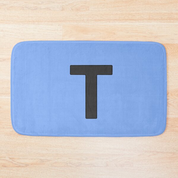 Item preview, letter t black designed and sold by ZiphGames.