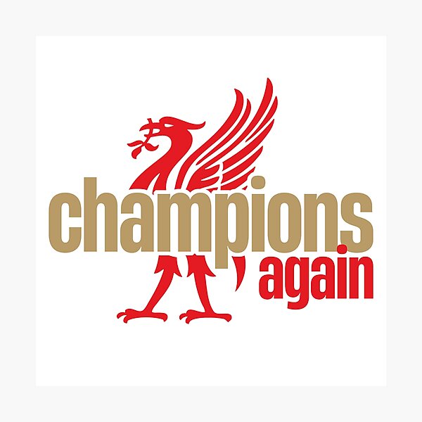 Item preview, Liverpool Football Club Champions Again 20th Times designed and sold by brkvdesign.