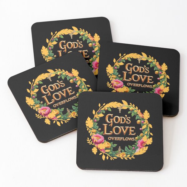 Item preview,  God’s Love Overflows designed and sold by MooreGifts.