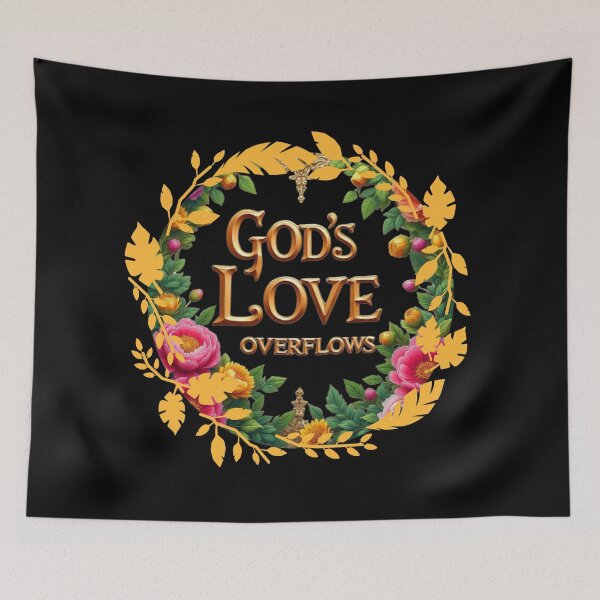 Item preview,  God’s Love Overflows designed and sold by MooreGifts.