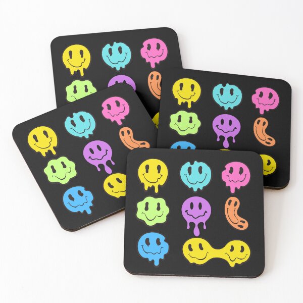 Item preview, Melted Face Trippy Smile Melting Dripping Retro designed and sold by BeansHotTees.