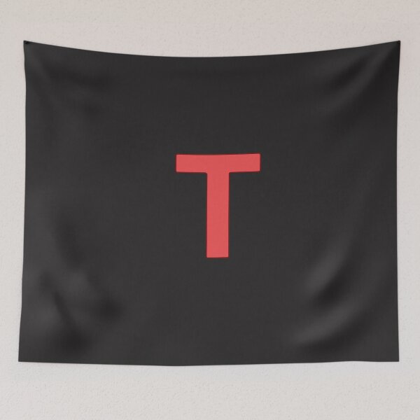 Item preview, letter t red designed and sold by ZiphGames.