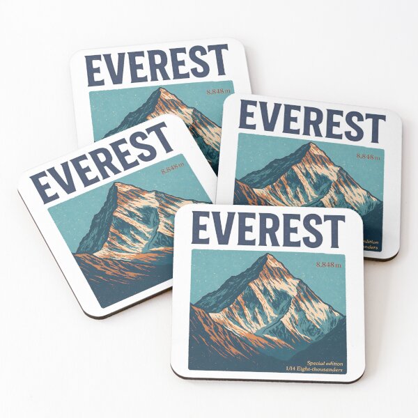 Item preview, Everest - Vintage Mountain Print designed and sold by Masha_D.