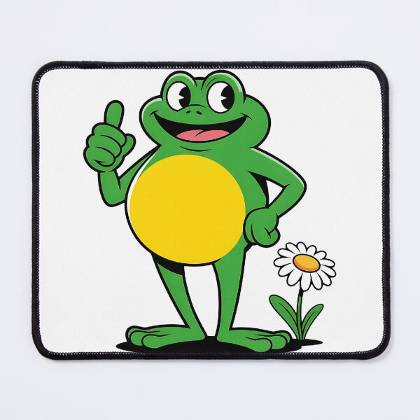 Item preview, custom frog designed and sold by Best-Art-Design.