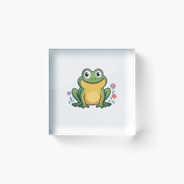 Item preview, custom frog designed and sold by Best-Art-Design.