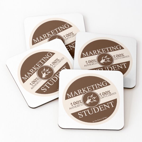 Item preview, Marketing Student: Coffee Label designed and sold by To The Bottom Of This!.