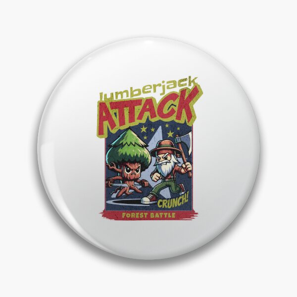 Item preview, Lumberjack Attack designed and sold by ArtElevenStudio.