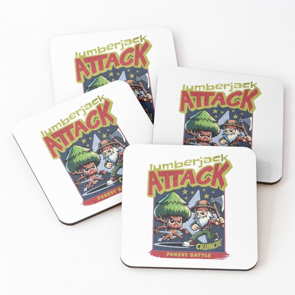 Item preview, Lumberjack Attack designed and sold by ArtElevenStudio.
