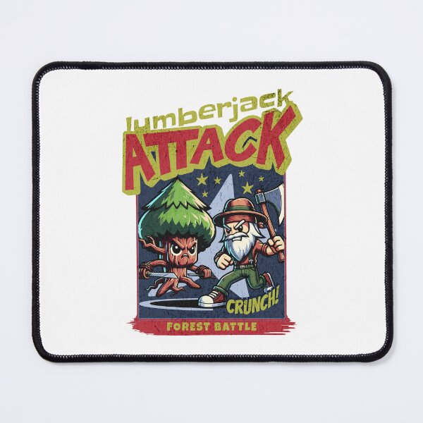 Item preview, Lumberjack Attack designed and sold by ArtElevenStudio.