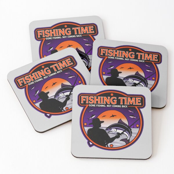 Item preview, Gone Fishing Vintage Ocean Sunset Scene designed and sold by Yas_oma.