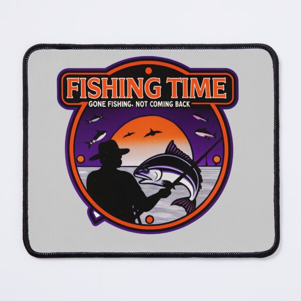 Item preview, Gone Fishing Vintage Ocean Sunset Scene designed and sold by Yas_oma.