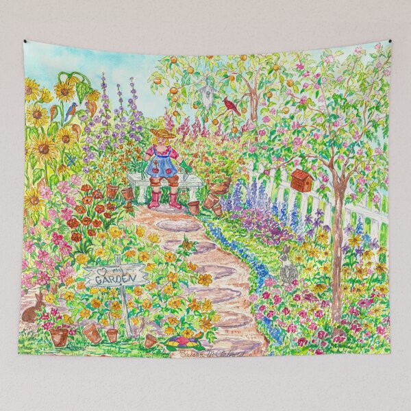 Item preview, Cottage Garden designed and sold by susan-clifford.