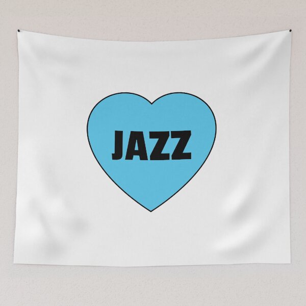 Item preview, I love Jazz heart designed and sold by Inspirationmotivation.