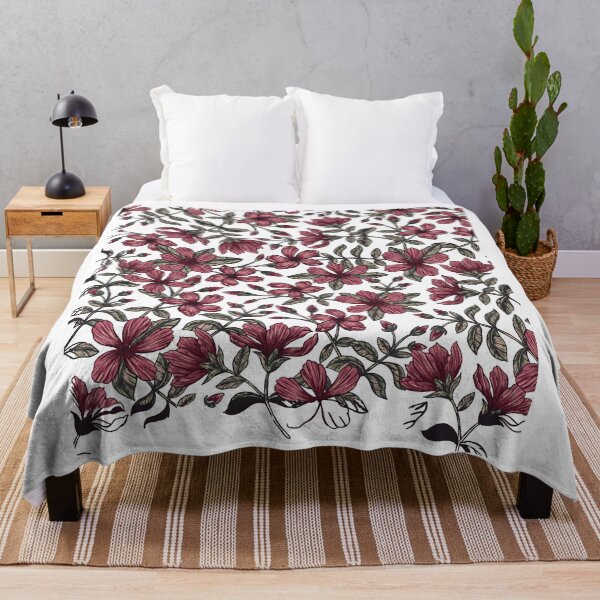 Item preview, Beautiful and pretty pink floral pattern designed and sold by Jamildesign.