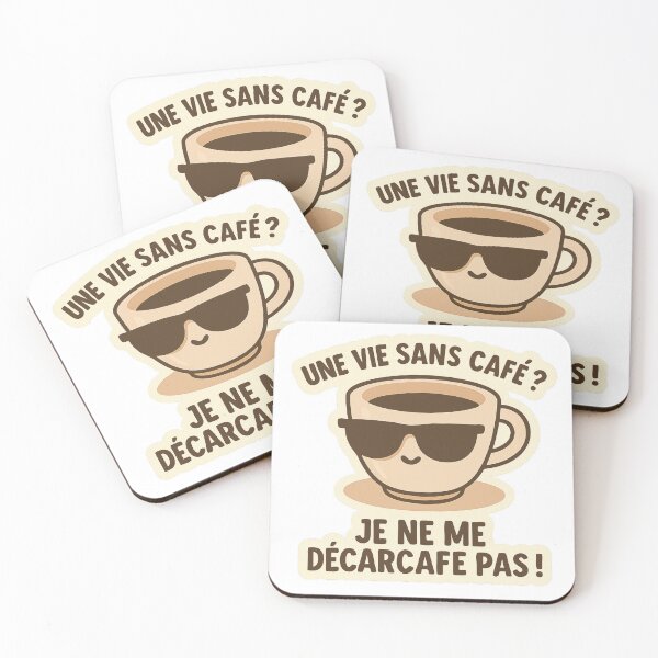 Item preview, Without coffee, I can't express myself! – Funny sticker for coffee lovers designed and sold by msharabas.