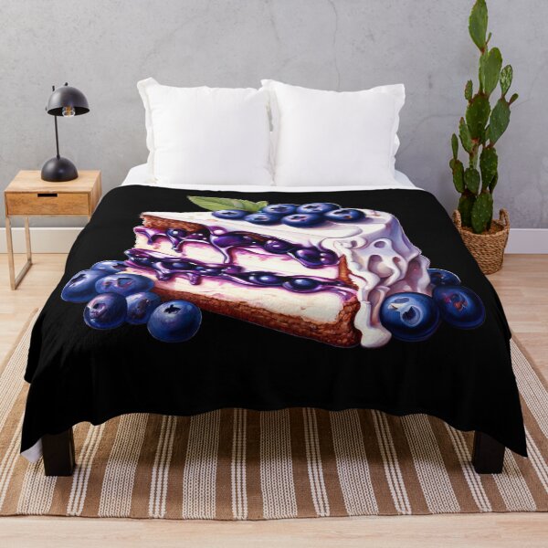 Item preview, A Delicious Piece Of A Blueberry Cake designed and sold by Sonja818.