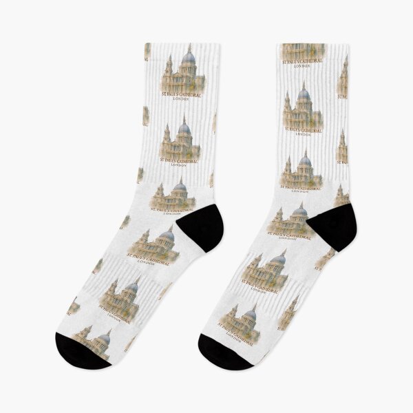Item preview, London Cathedral in Watercolor – Serene Cityscape  designed and sold by branaghbel.