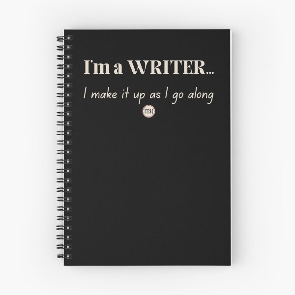 Item preview, I'm a Writer, I make it up as I go along - Light designed and sold by Writerly Musings.