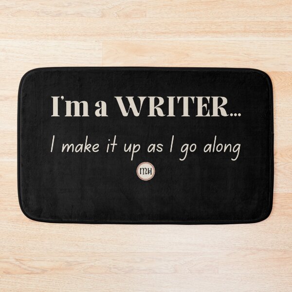 Item preview, I'm a Writer, I make it up as I go along - Light designed and sold by Writerly Musings.