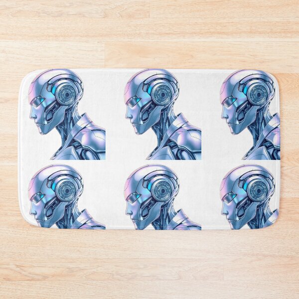 Item preview, UFO Detailed Cybernetic Humanoid Upper Body Illustration designed and sold by ART ATTACK ZONE.