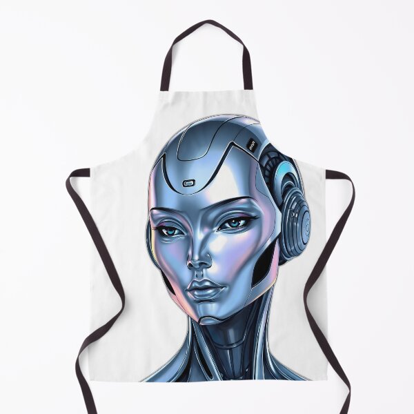 Item preview, ALIEN Detailed Cybernetic Humanoid Upper Body Illustration designed and sold by ART ATTACK ZONE.