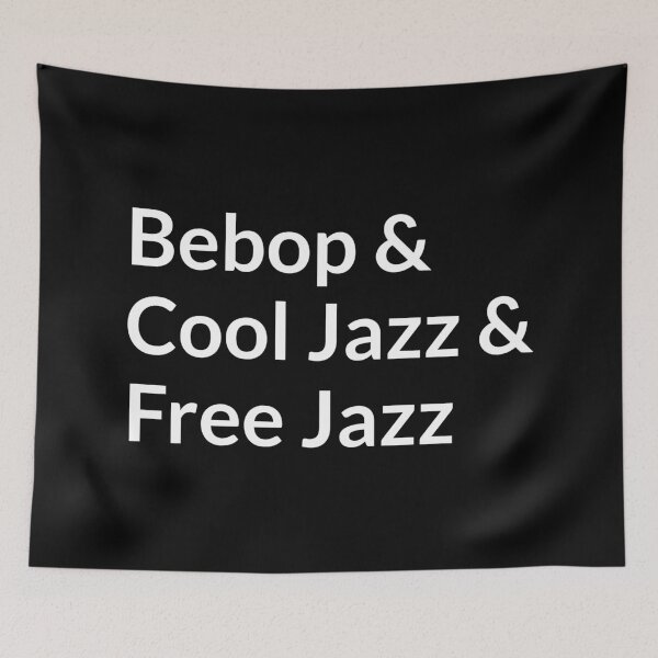 Item preview, Jazz Styles - Bebop Cool Jazz Free Jazz designed and sold by Inspirationmotivation.