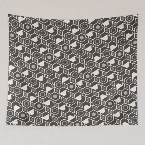 Item preview, Monochrome Geometric Design designed and sold by wygnany.