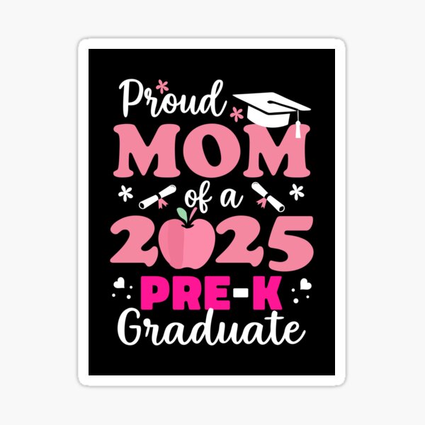 Item preview, Proud Mom of Pre-K Graduate 2025 designed and sold by HandicraftArt.
