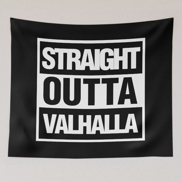 Item preview, Straight Outta Valhalla Vikings designed and sold by elhefe.