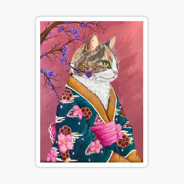 Item preview, Kimono Cat designed and sold by cosashcrafts.