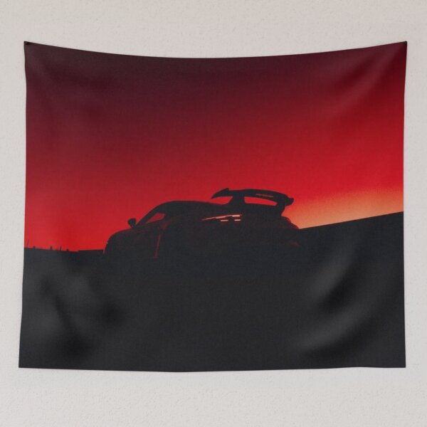 Item preview, Porsche 911 GT2 RS Sunset Silhouette designed and sold by thundergearshop.