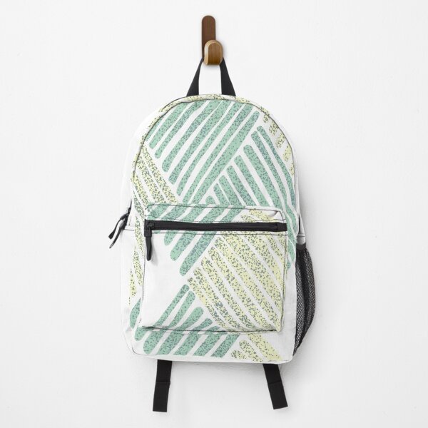 Item preview, Green and Yellow Organic Stripe Pattern – Diamond-Inspired Flow designed and sold by KaosK.