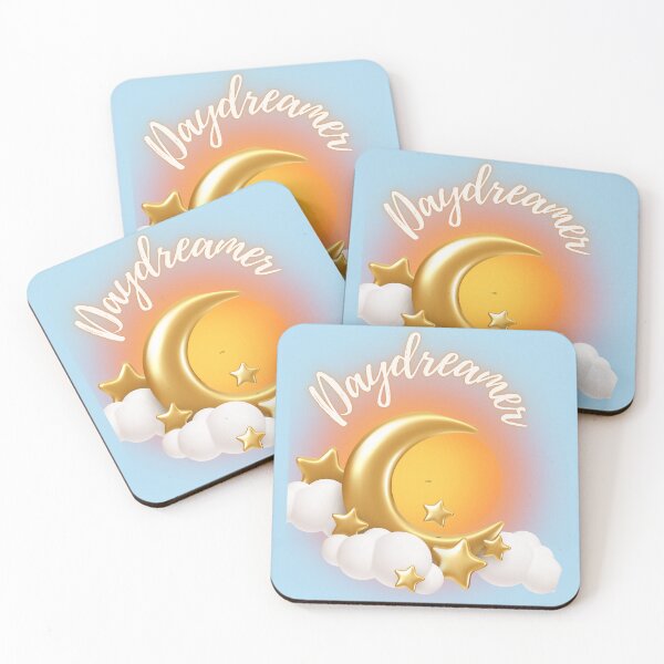 Item preview, Daydreamer with the sun, moon, stars and clouds  designed and sold by sweetees4u.