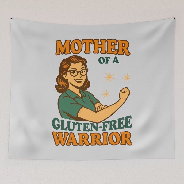 Item preview, Gluten-Free Mom Quote – Proud Warrior Mother designed and sold by tinytwist.