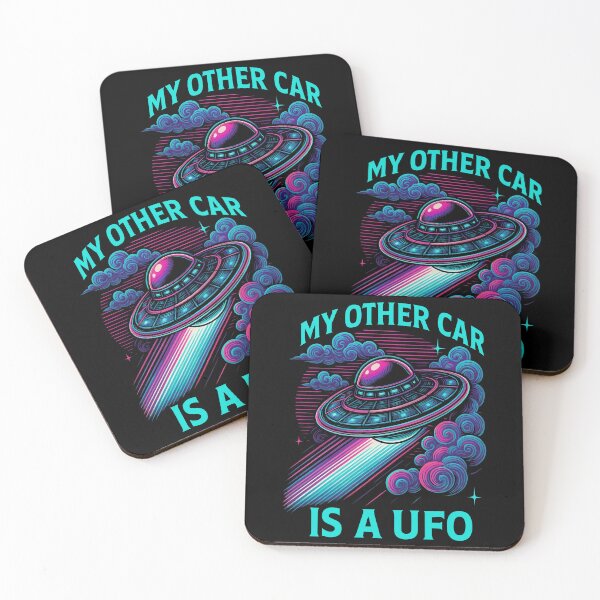 Item preview, My Other Car Is A UFO Funny Alien Enthusiast designed and sold by Victor Shadehorn.
