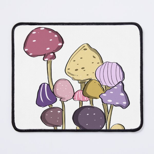 Item preview, Candy coloured mushrooms xx designed and sold by MysticRacoon6.