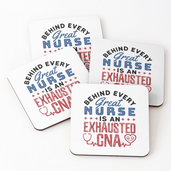 Item preview, Behind Every Great Nurse Is an Exhausted CNA Certified Nursing Assistant designed and sold by jaygo.