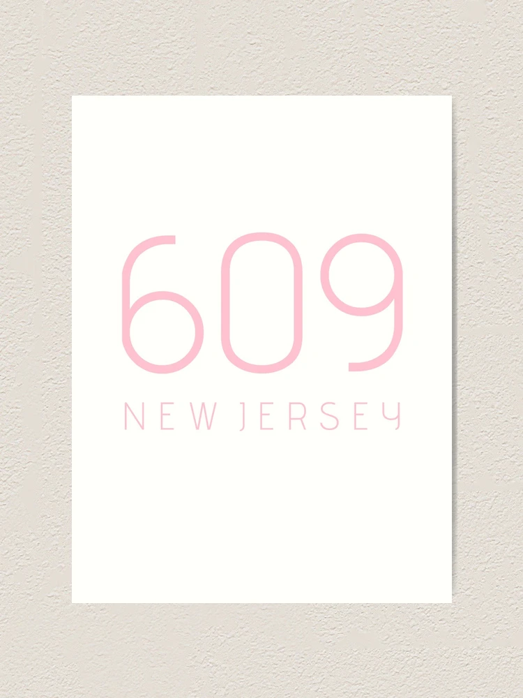 Thumbnail 1 von 3, Kunstdruck, NEW JERSEY 609 • ROSE ROSA designt und verkauft von kassander.