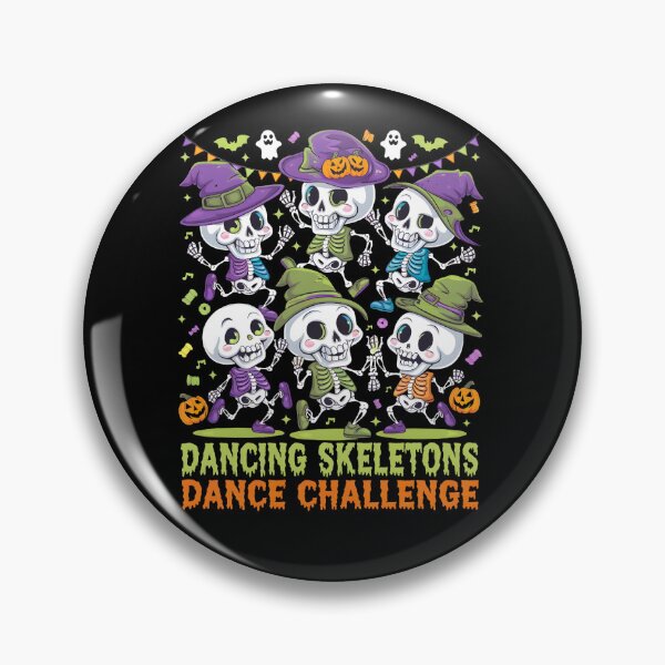 Artikelvorschau, Tanzende Skelette Tanz-Challenge für Kinder Halloween entworfen und verkauft von box-artshop.