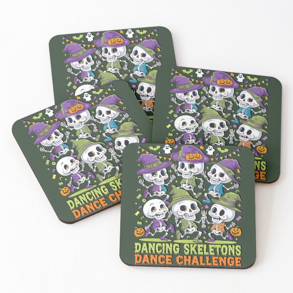 Item preview, Dancing Skeletons Dance Challenge Kids Halloween  designed and sold by box-artshop.
