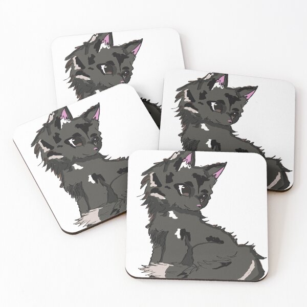 Item preview, Black wolf chiibi design designed and sold by MysticRacoon6.